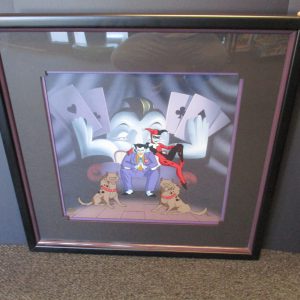 Batman Animated Series Wild Cards Animated Cell