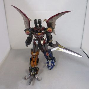 Flame Toys MMPR Go! Kara Kuri Combine Dino Megazord