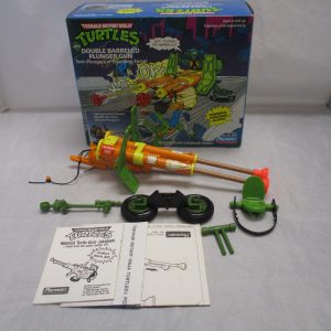 Playmates TMNT Double Barreled Plunger Gun