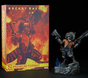 Sideshow Premium Format Rocket Raccoon Statue