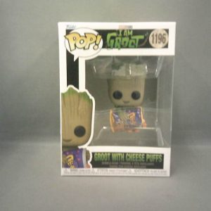 Funko Pop! Marvel #1196 Groot With Cheesy Puffs