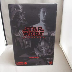 Star Wars Black Series Masters of Evil Thrawn, Vader, Grievous