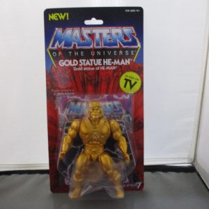 Super7 MOTU Vintage Gold Statue He-Man