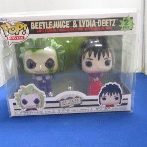 Funko Pop! Movies: BeetleJuice and Lydia Deetz 2 Pack