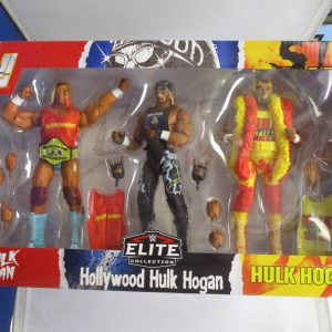 WWE Elite RAW Hulk Hogan, Hollywood Hulk Hogan, Hulk Hogan