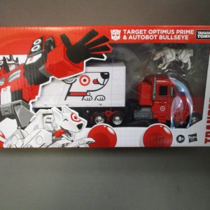 Transformers Target Optimus Prime and Autobot Bullseye