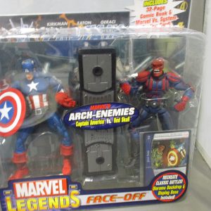 ToyBiz Legends Face-Off Captain America and Red Skull