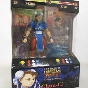 Jada toys Ultra Street Fighter II The Final Challengers Chun Li (Blue)