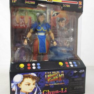Jada toys Ultra Street Fighter II The Final Challengers Chun Li (Blue)