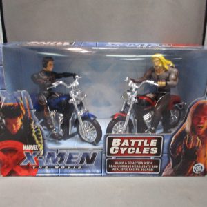 ToyBiz X-Men The Movie Battle Cycles Wolverine Vs. Sabretooth