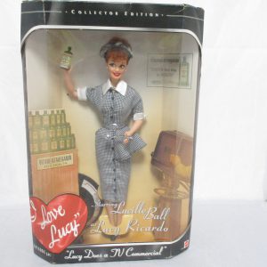 1997 Episode 30 Lucille Ball As Lucy Ricardo I Love Lucy Barbie "Lucy Does a TV Commercial" #17645