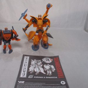 Transformers Collaborative Naruto Shippuden Kurama & Gamakichi