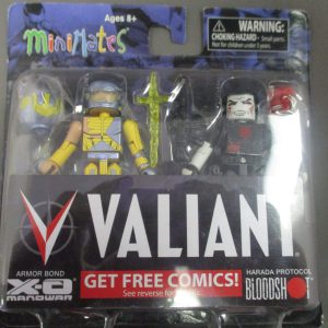 Minimates: Valiant Bloodshot X-o Manowar
