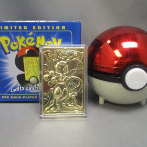 Burger King Pokemon 23K Gold Mewtwo