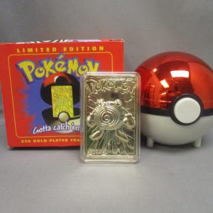 Burger King Pokemon 23K Gold Poliwhirl