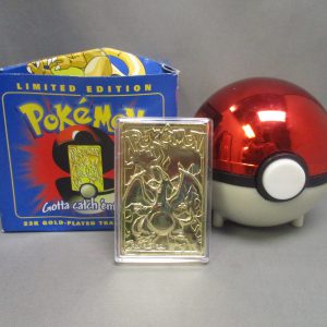 Burger King Pokemon 23K Gold Charizard