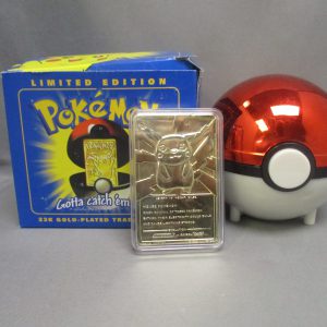 Burger King Pokemon 23K Gold Pikachu