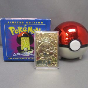 Burger King Pokemon 23K Gold Jigglypuff