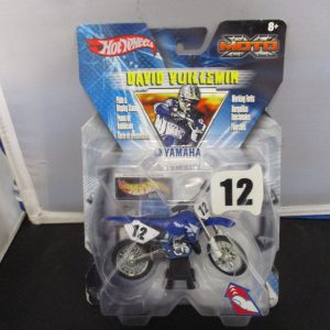 Hot Wheels Moto X David Vuillemin #12 Yamaha