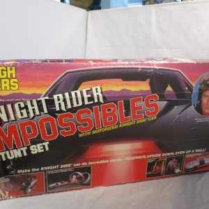 Rough Riders Knight Rider Impossibles Stunt Set With Motorized Knight 2000 Car