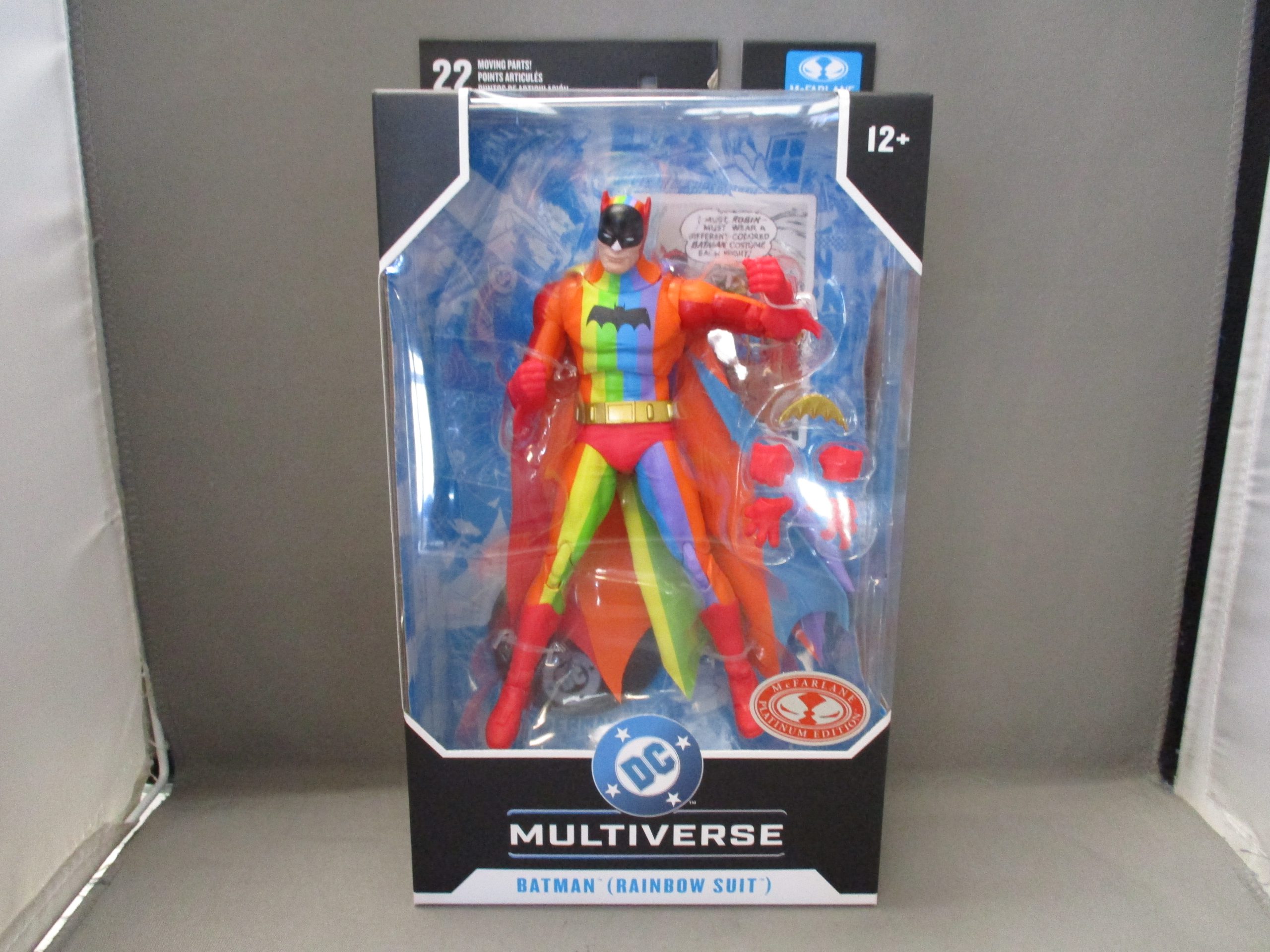 McFarlane Toys Multiverse Batman Rainbow Suit (Platinum Version