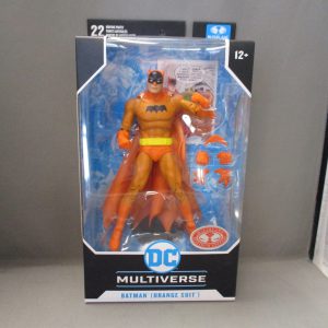 McFarlane Toys Multiverse Batman Orange Suit (Platinum Version)
