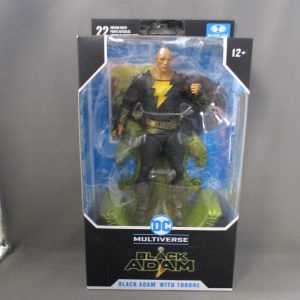 McFarlane Toys Multiverse Black Adam With Throne