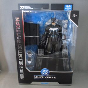 DC Multiverse McFarlane Batman W/Mobius Chair Collector Edition Figure