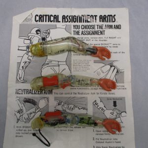 Six Million Dollar Man Critical Assignment Arms