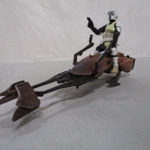 POTF Speeder Bike W/ Biker Scout Trooper