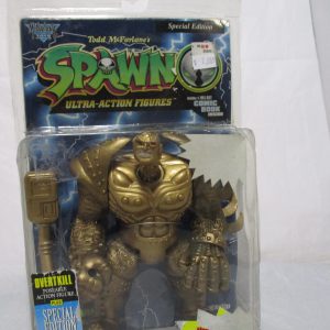 McFarlane Overtkill Spawn Ultra Figure Limited Ed. GOLD Version