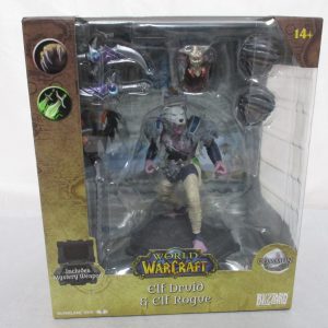 McFarlane Toys : World of Warcraft Elf: Druid/Rogue 1:12 Scale Posed Figure
