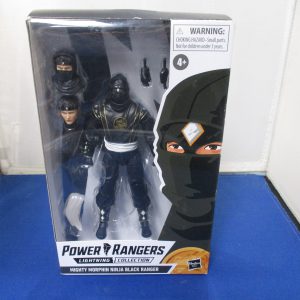 Power Rangers Lightning Collection Mighty Morphin Ninja Black Ranger