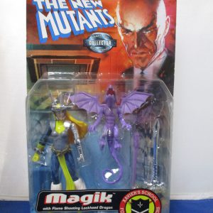 Toybiz Magik with Flame Shooting Lockheed Dragon