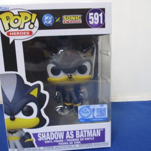 Funko Pop! Heroes Sonic The Hedgehog #591 Shadow as Batman
