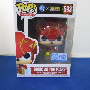 Funko Pop! Heroes Sonic The Hedgehog #593 Sonic as The Flash