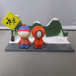 McFarlane South Park Stan and Kenny Bus Stop Set