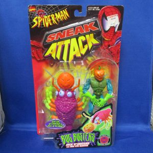 Toybiz Spider-Man Sneak Attack Bug Busters Jack O'Lantern