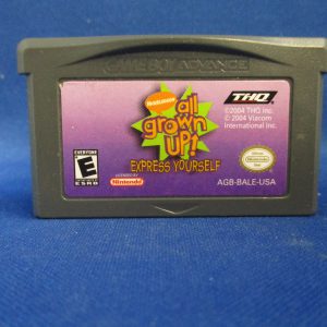 Gameboy Advance Nickelodeon All Grown Up Express Yourself