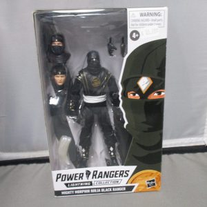 Power Rangers Lightning Collection Mighty Morphin Ninja Black Ranger