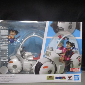 S.H. Figuarts Bulma Motorcycle W/ Son Goku