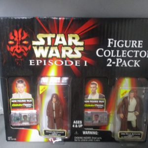 Star Wars Episode 1 Figure Collector 2 Pack: Anakin & Obi Wan Kenobi