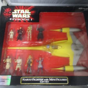 Star Wars Episode 1 Naboo Fighter with Mini Figures