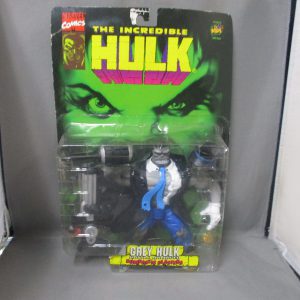 Toybiz Grey Hulk Battle Damaged Bombastic Blasters