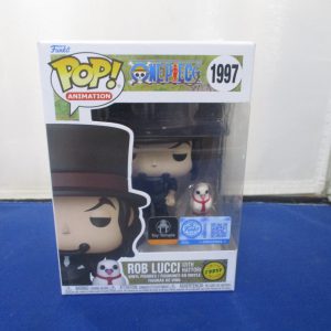 Funko Pop! #1997 One Piece Rob Lucci with Hattori Limited Edition