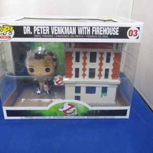 Funko POP! Ghostbusters Dr Venkman with Firehouse #03