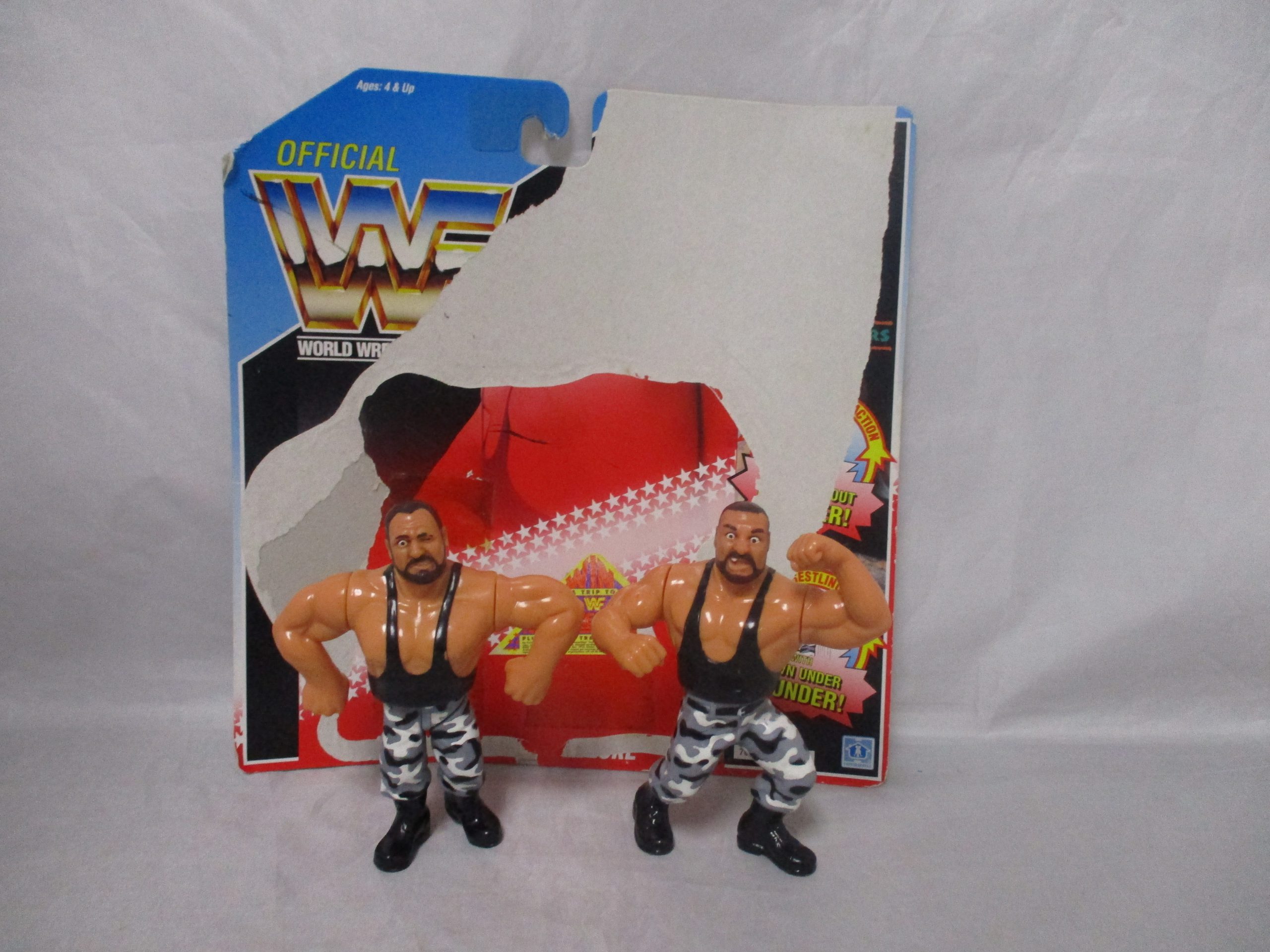 WWF Hasbro Series 2 The Bushwhackers – Crowemag Toys