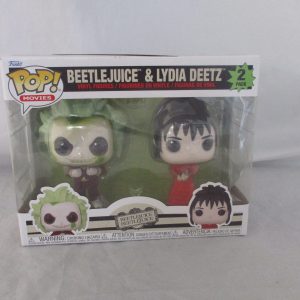 Funko Pop! Movies: BeetleJuice and Lydia Deetz 2 Pack