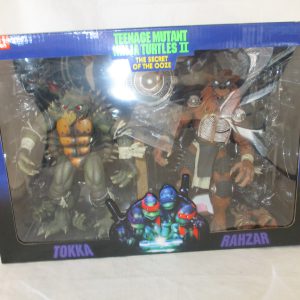 NECA TMNT II Secret Of The Ooze Tokka And Rahzar 2 Pack