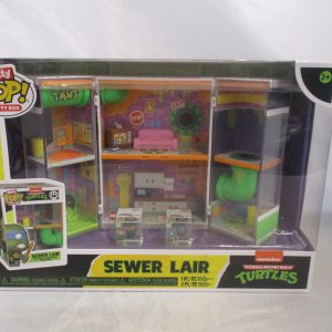 Funko Bitty Box Pop Teenage Mutant Ninja Turtles Sewer Lair Display 2 Bitty Pops